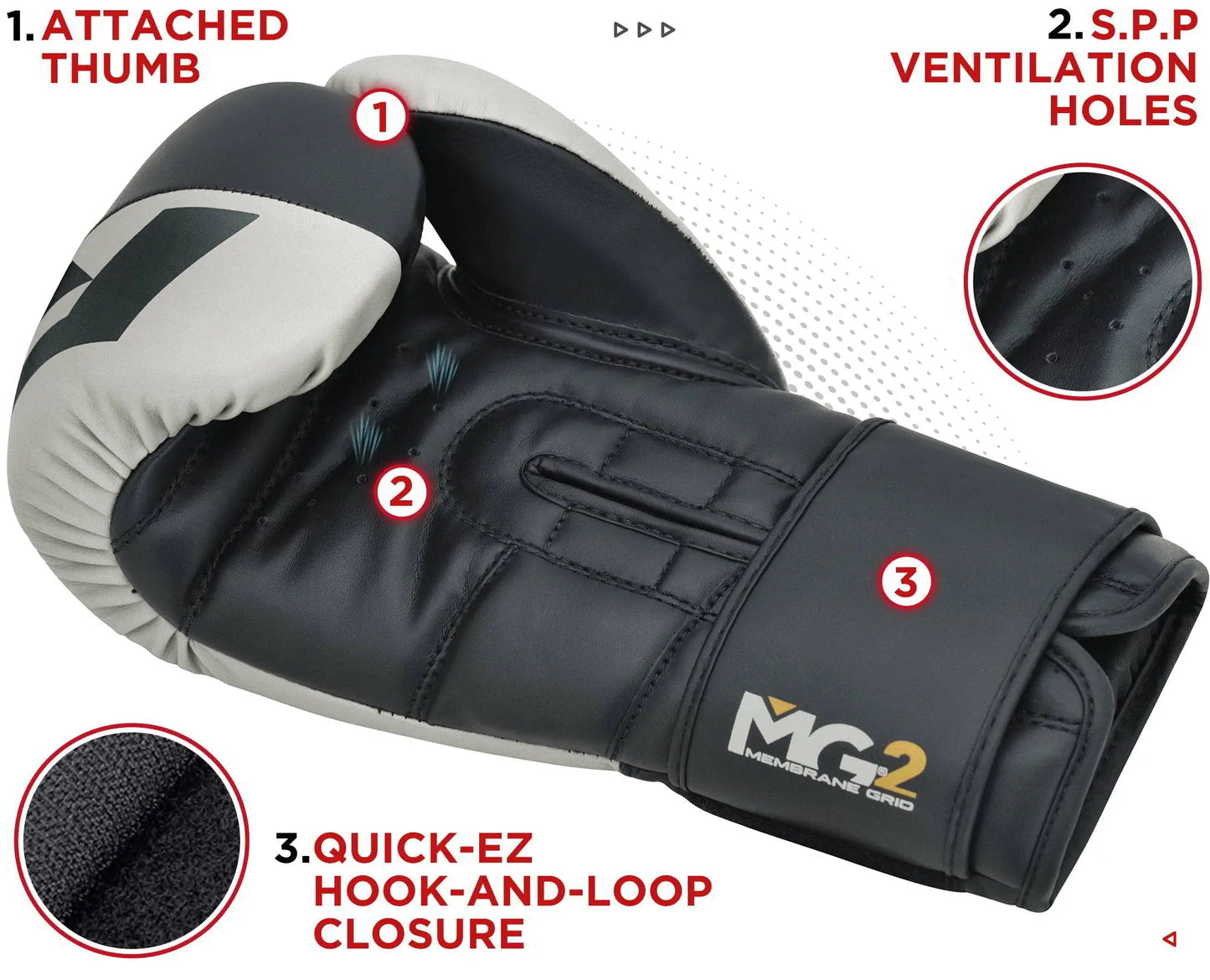 RDX Boxing Gloves The Champ Gear