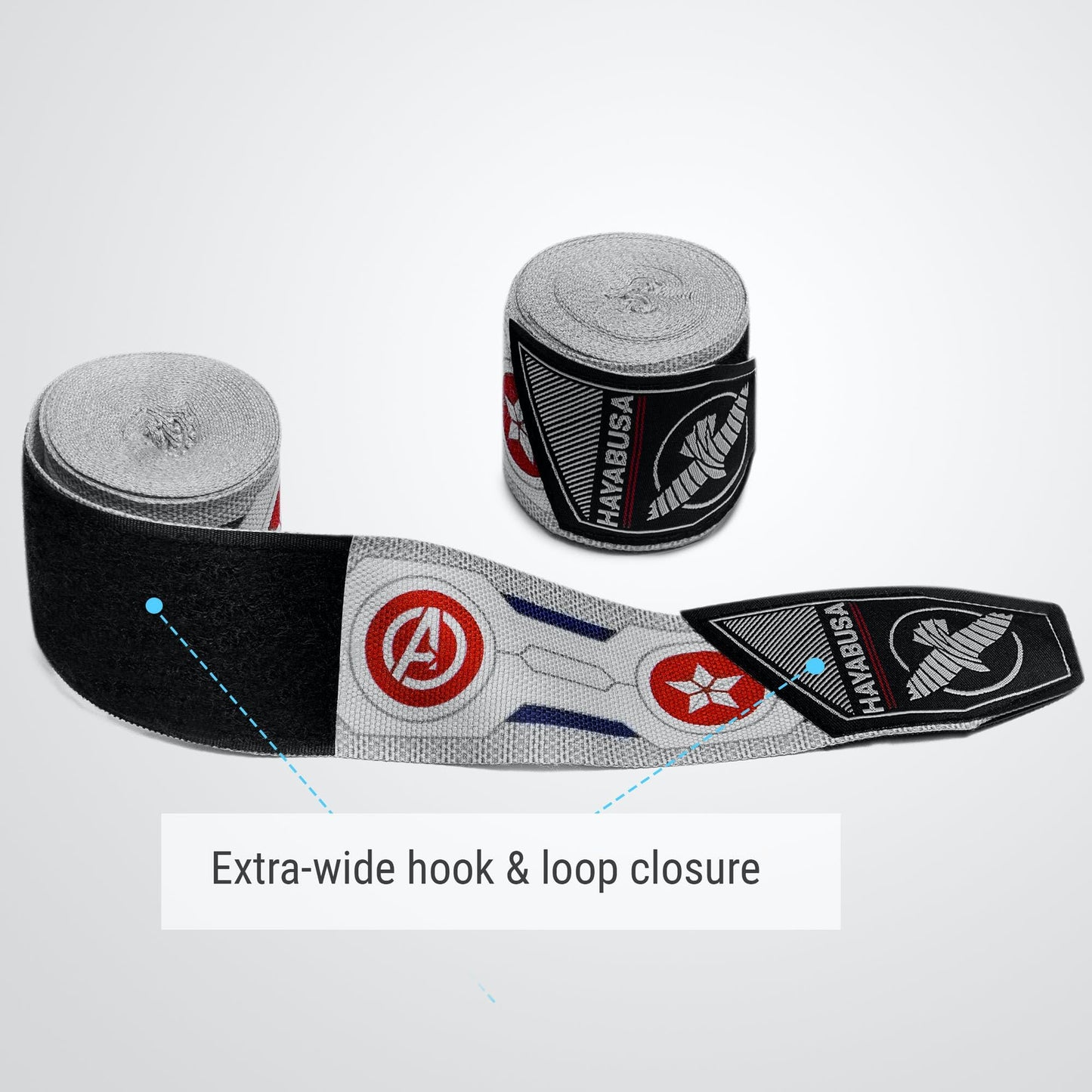 Hayabusa Marvel Hero Elite Mexican Style Boxing Hand Wraps for Men & Women The Champ Gear