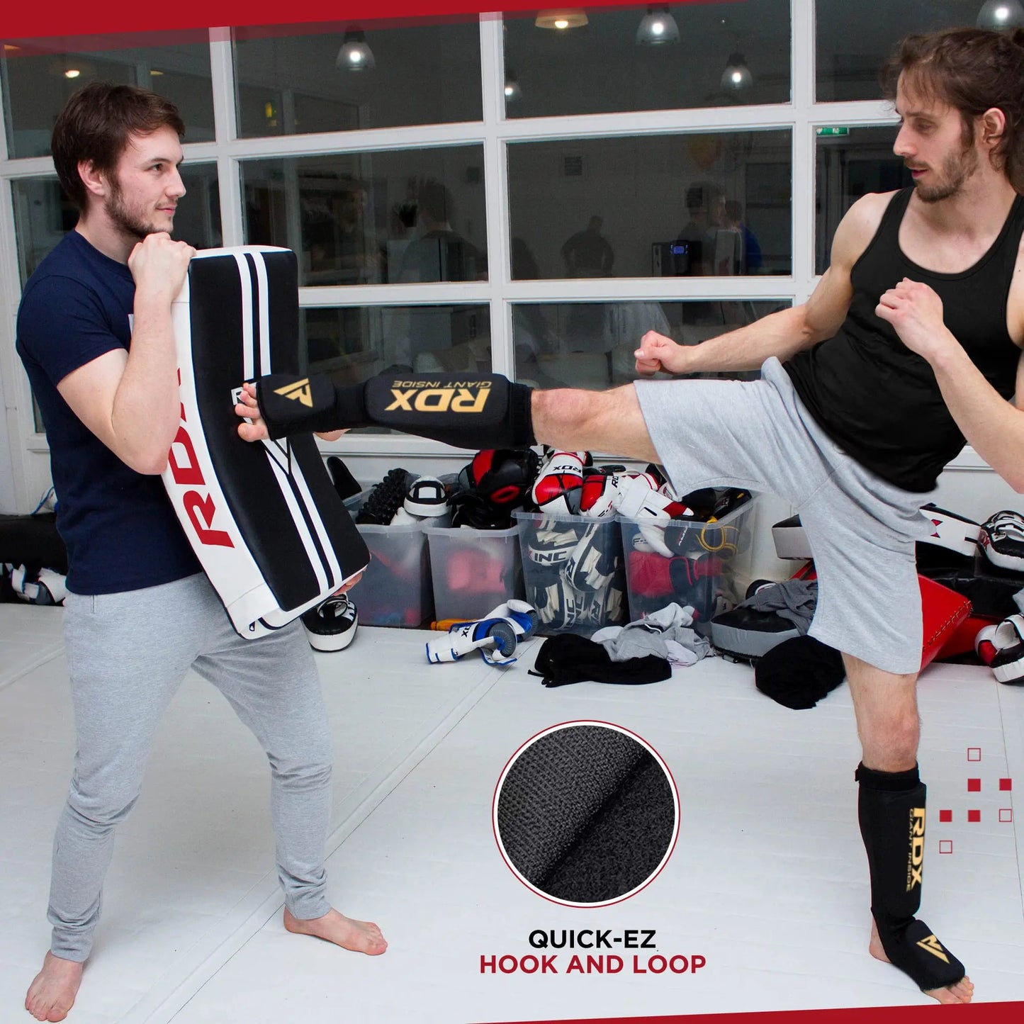 RDX Kick Shield | 60CM Large Heavy Curved - The Champ Gear