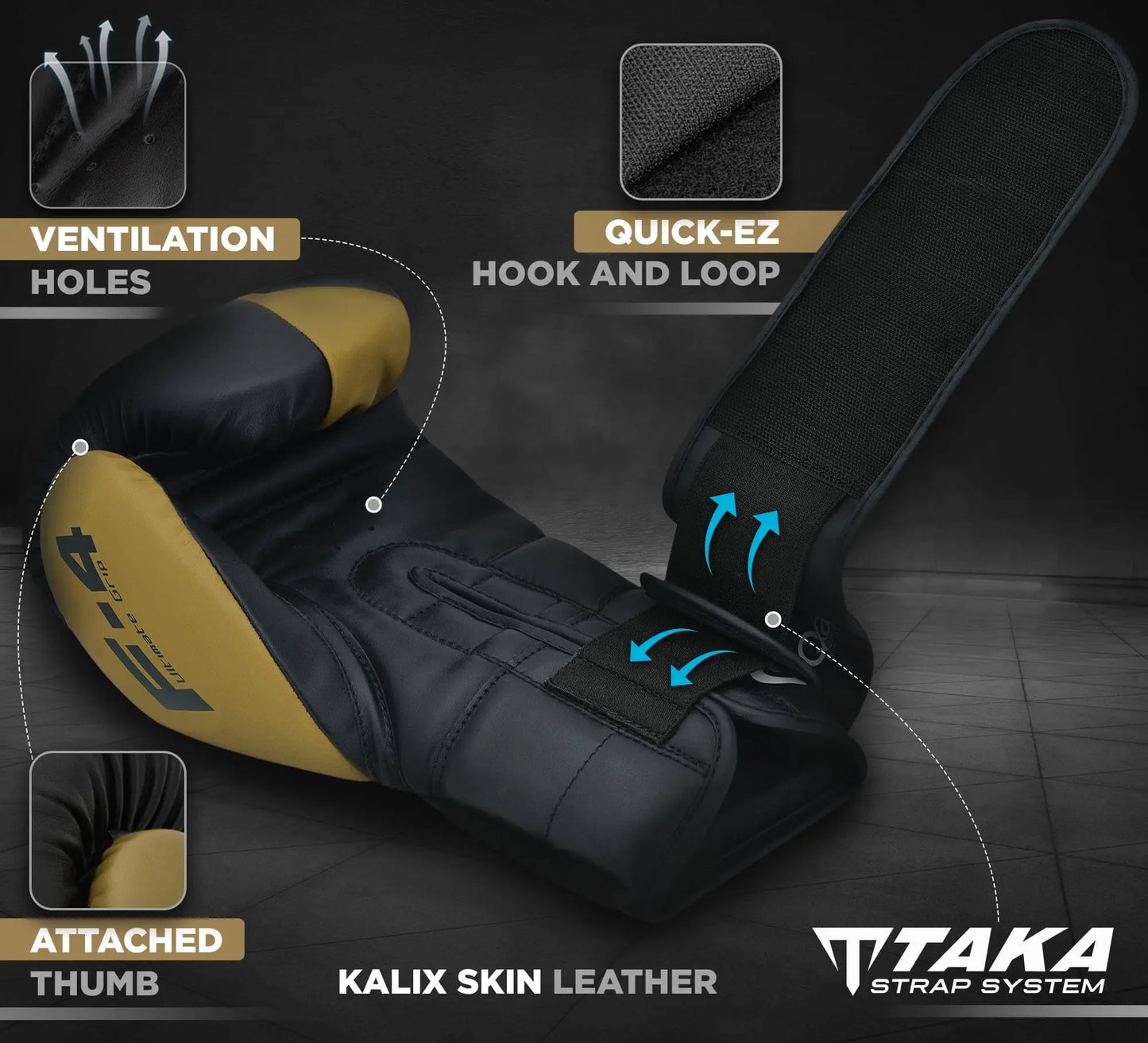 RDX Boxing Gloves The Champ Gear