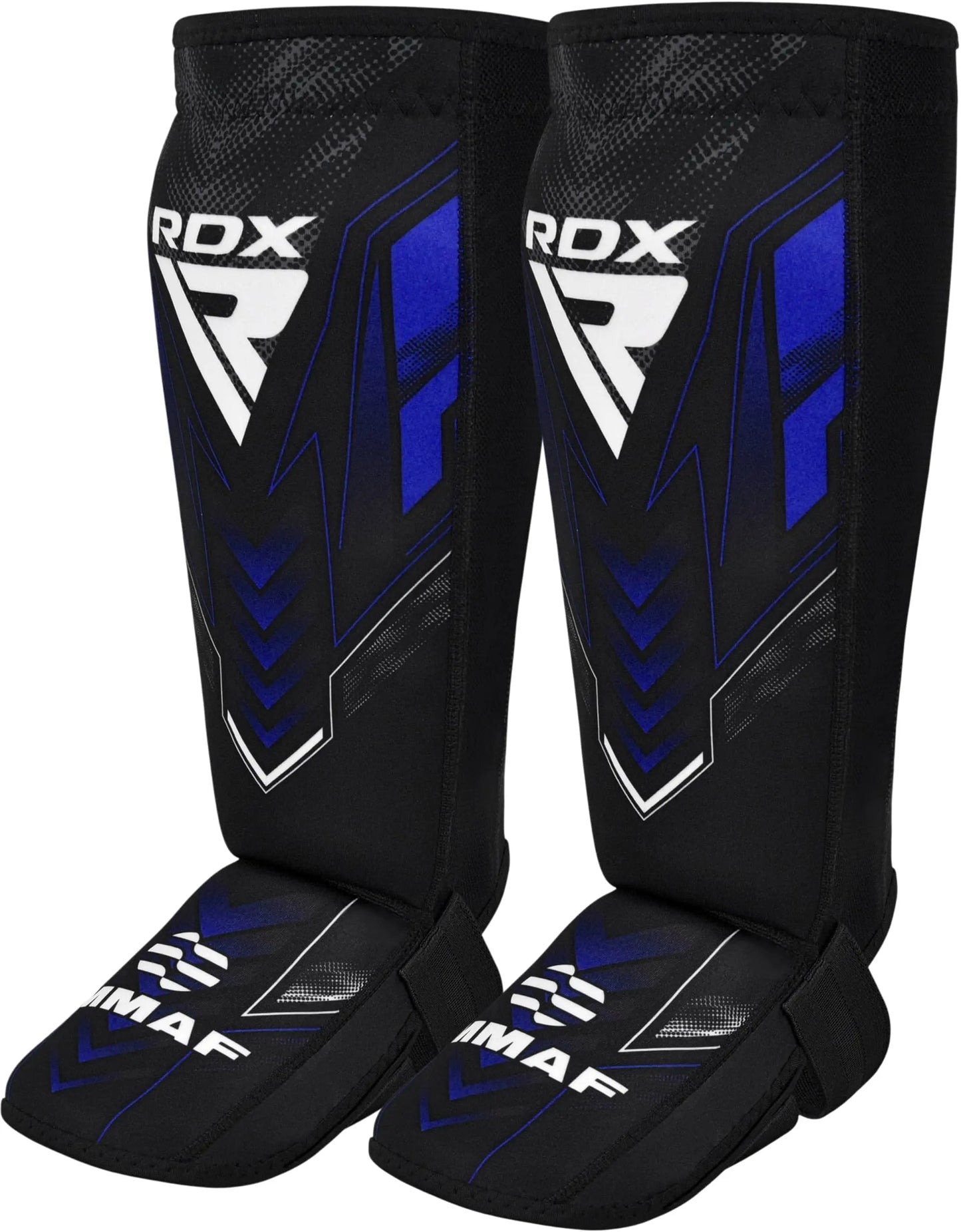 RDX IMMAF Approved Shin Guards, Competition Level Neoprene Shin Pads for Sparring and Grappling, MMA Muay Thai Kickboxing Training, Professional Shin Insteps Protection, Men Women The Champ Gear