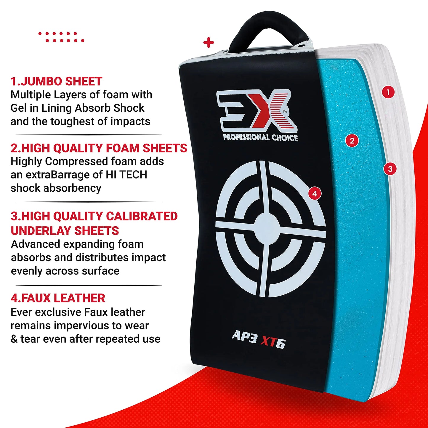 3X Sports Kick Shield - The Champ Gear