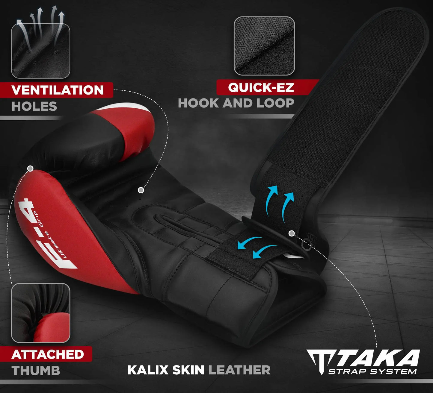 RDX Boxing Gloves The Champ Gear