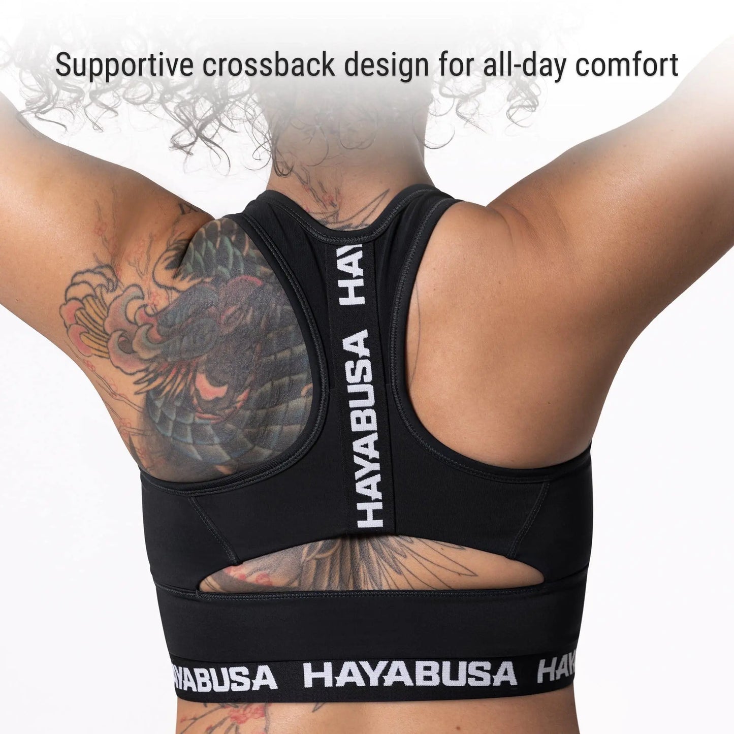Hayabusa Women's Crossback Sports Bra The Champ Gear