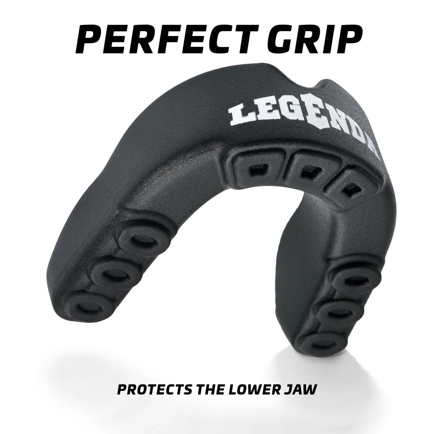 Legenda Sports Mouthguard for Kids (w/Case), Professional Mouthguard for Boxing, MMA, Karate, Football, BJJ, Martial Arts, Rugby, Lacrosse, Hockey (White/Blue) The Champ Gear
