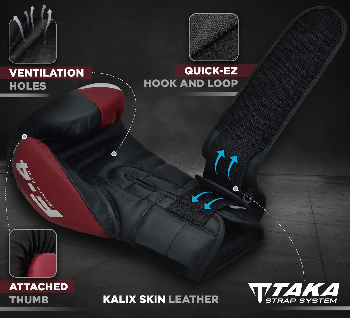 RDX Boxing Gloves The Champ Gear