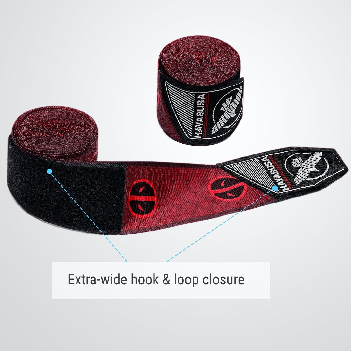 Hayabusa Marvel Hero Elite Mexican Style Boxing Hand Wraps for Men & Women The Champ Gear
