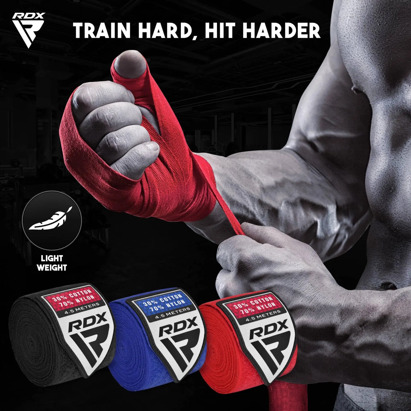 RDX | Boxing Hand Wraps - The Champ Gear