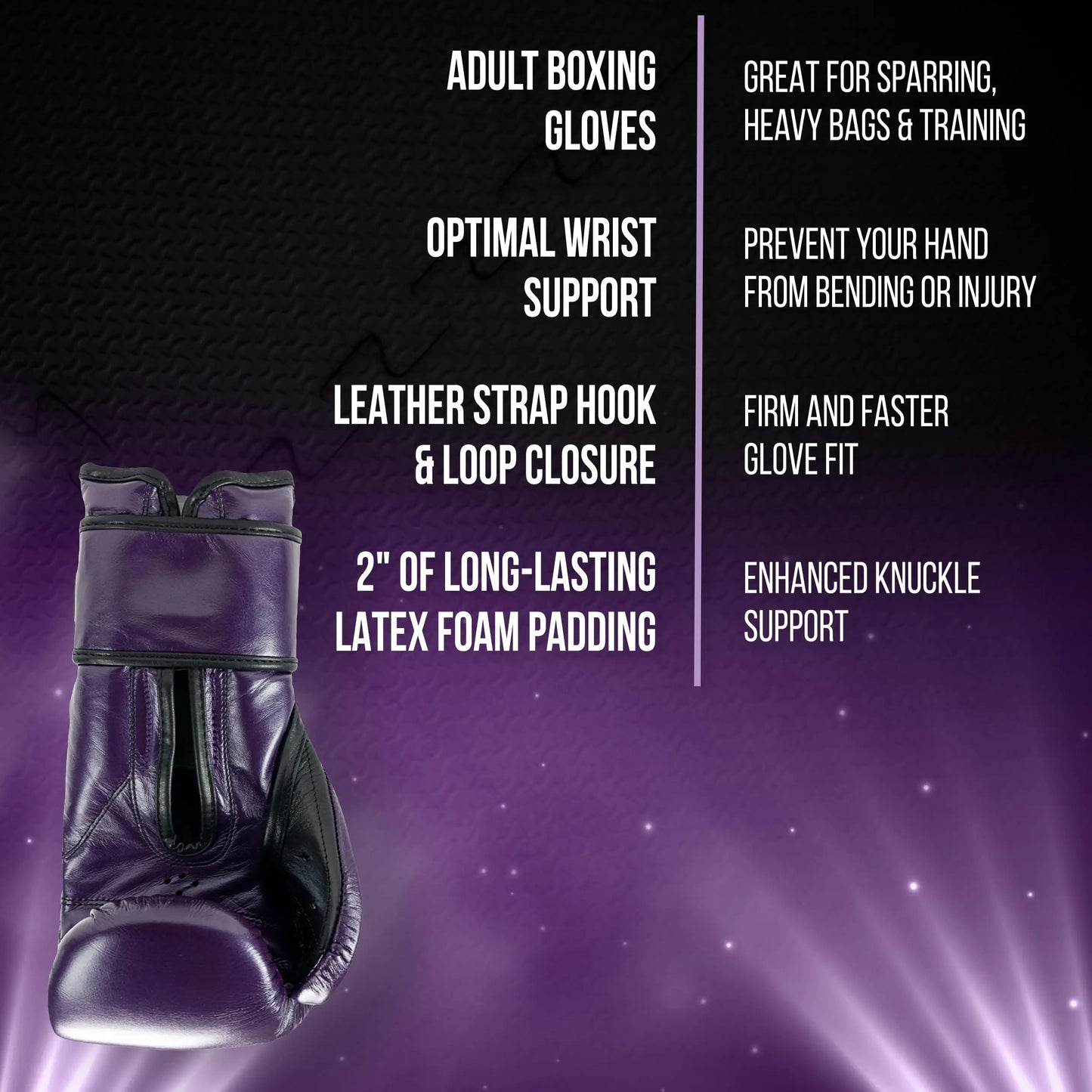 Cleto Reyes Hook and Loop Training Gloves, RETG1 The Champ Gear