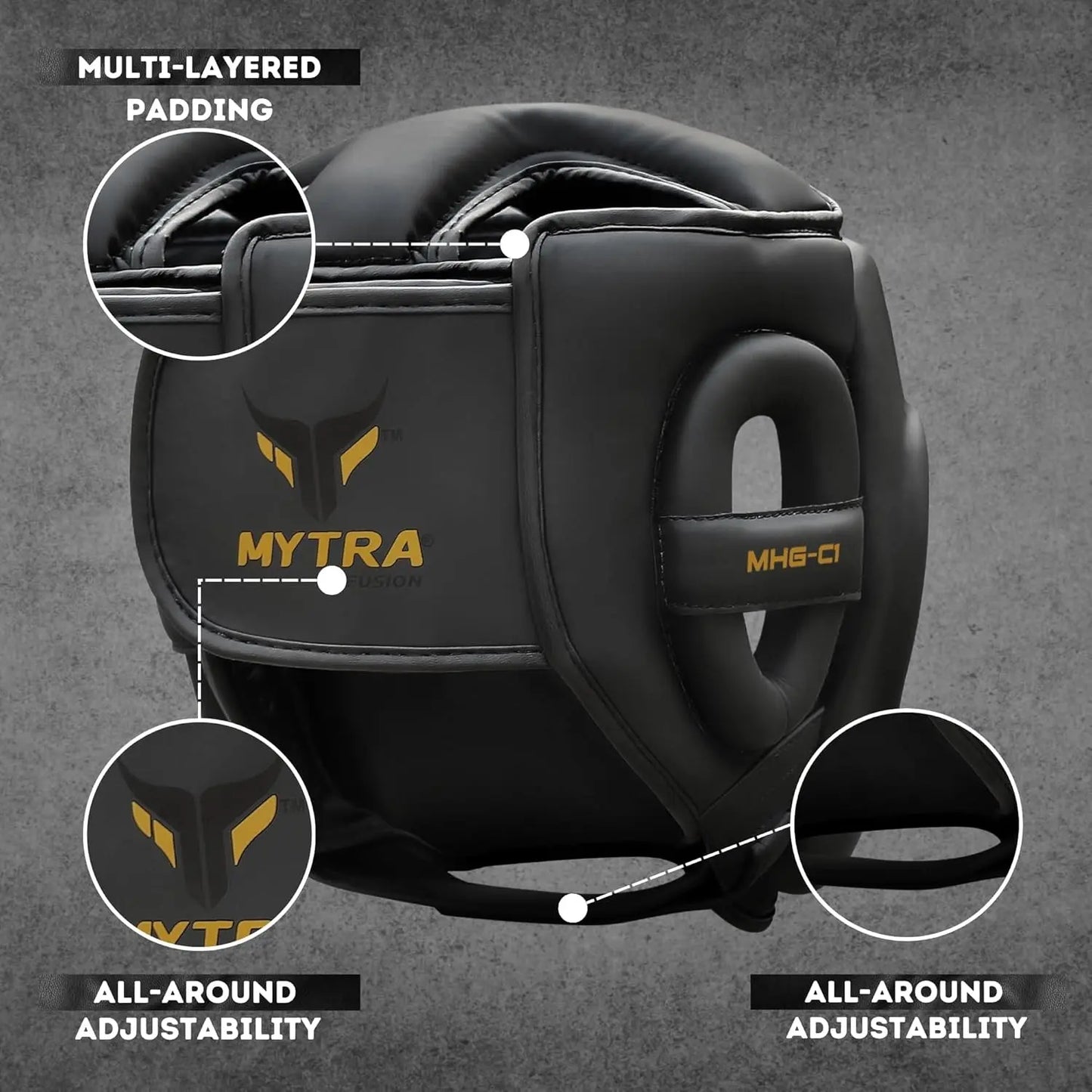 Mytra Fusion Boxing Headgear The Champ Gear