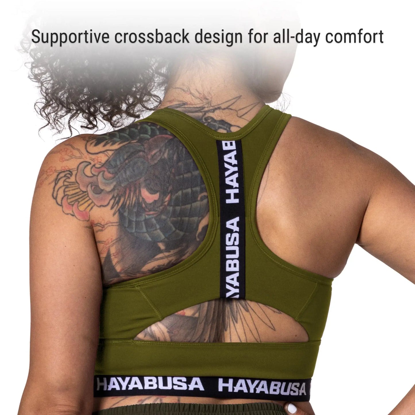 Hayabusa Women's Crossback Sports Bra - The Champ Gear