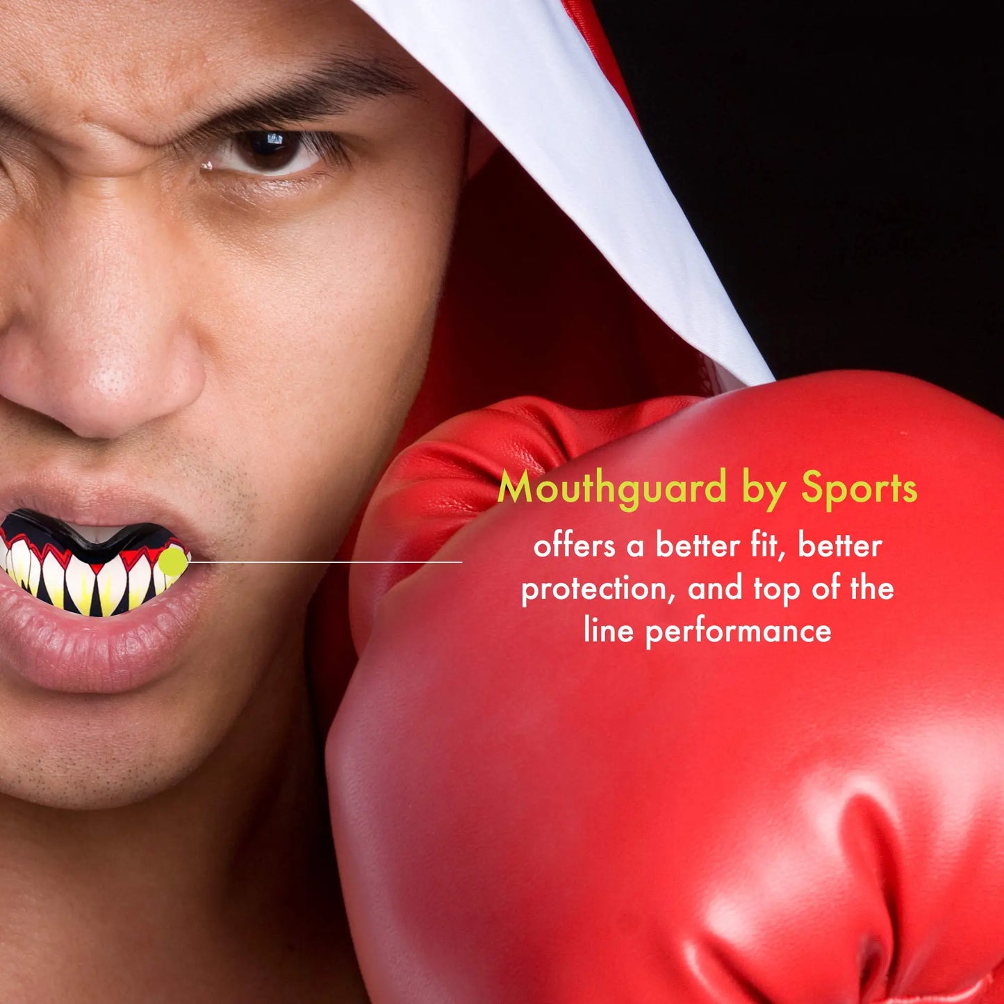 DAMAGE CONTROL High Impact Mouth Guard, Mouthguards for Sports, Boxing, Roller Derby, Hockey, Lacrosse Mouth Guard, Mouth Guards with Ultra Fit and Protection Against Shock The Champ Gear