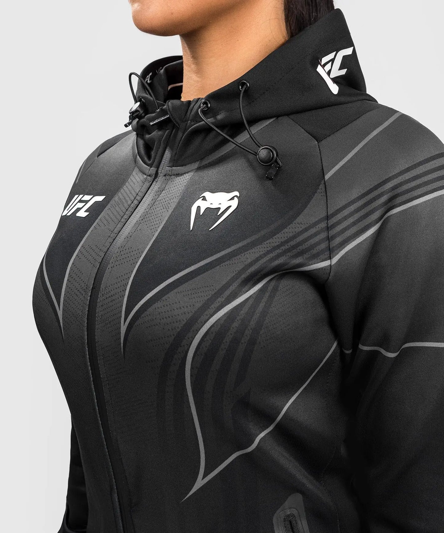 Venum Women's UFC Authentic Fight Night 2.0 Kit Walkout Hoodie The Champ Gear