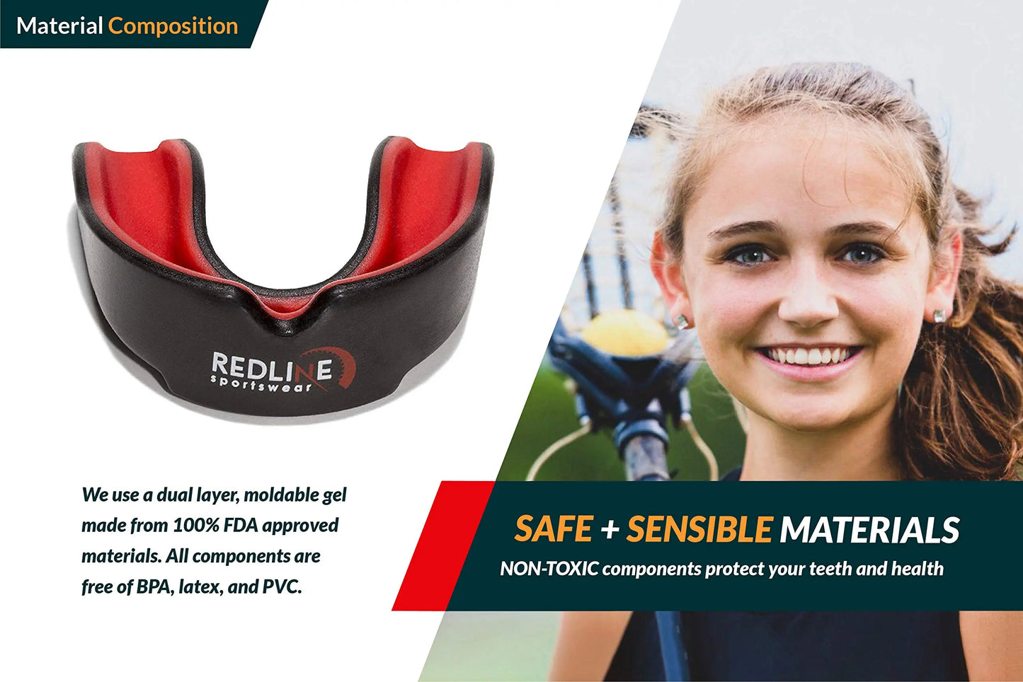 Premium Custom Molded Boxing Mouth Guard with case, Professional Mouth Guard for Braces for Sports | BPA Free Sports Mouth Guard for Football, Hockey, Lacrosse | Mouthpiece for Kids, Adult & Youth The Champ Gear