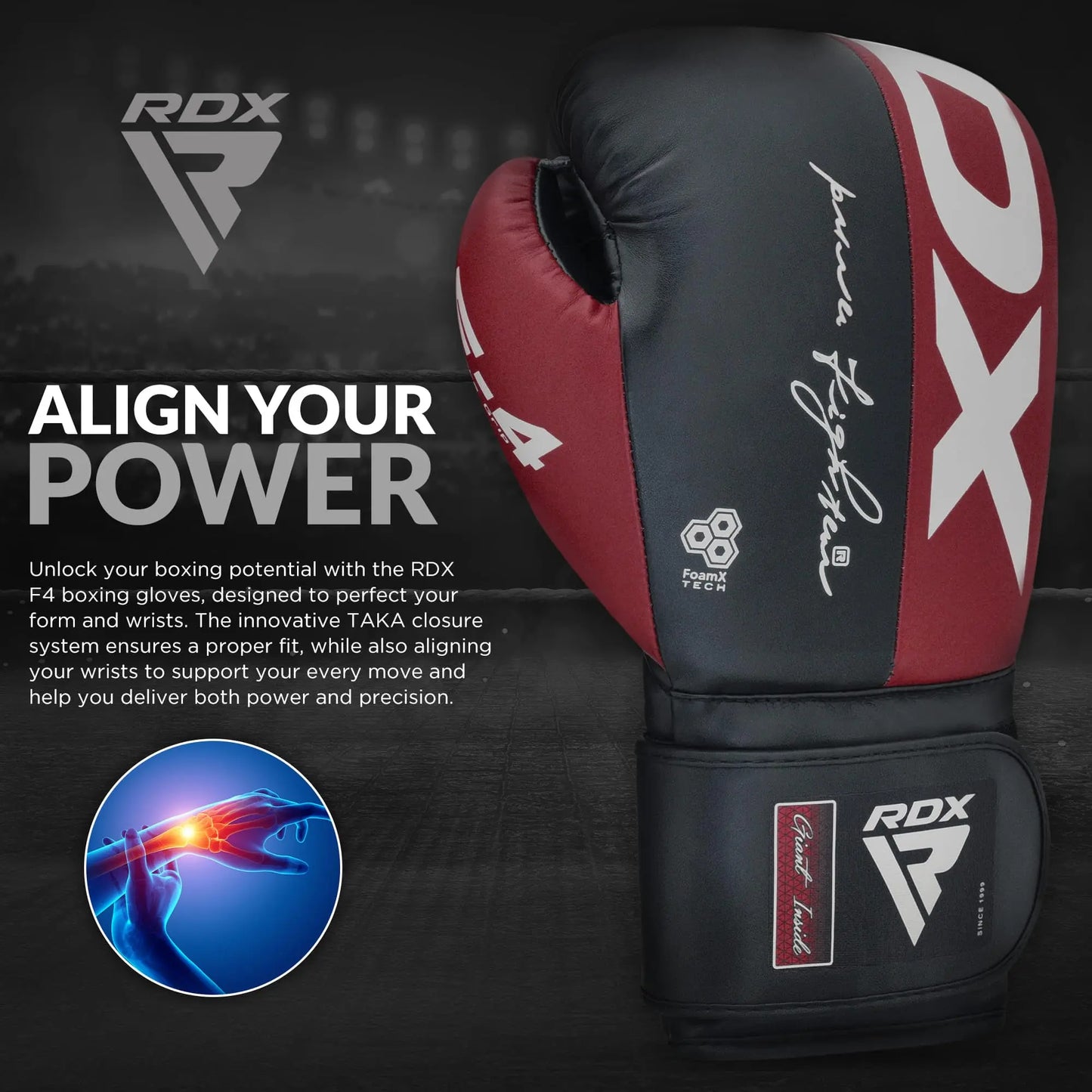 RDX Boxing Gloves The Champ Gear