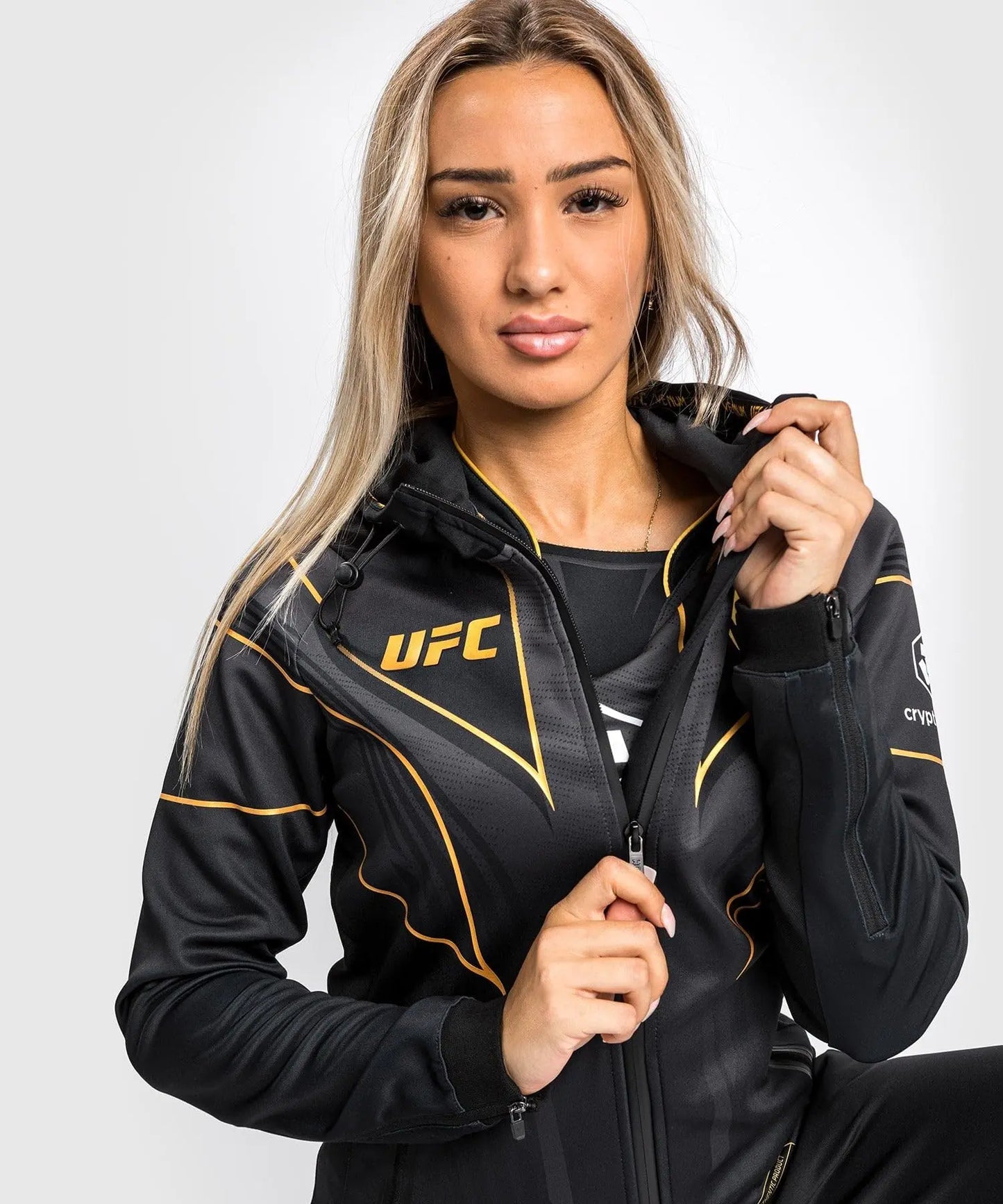 Venum Women's UFC Authentic Fight Night 2.0 Kit Walkout Hoodie The Champ Gear
