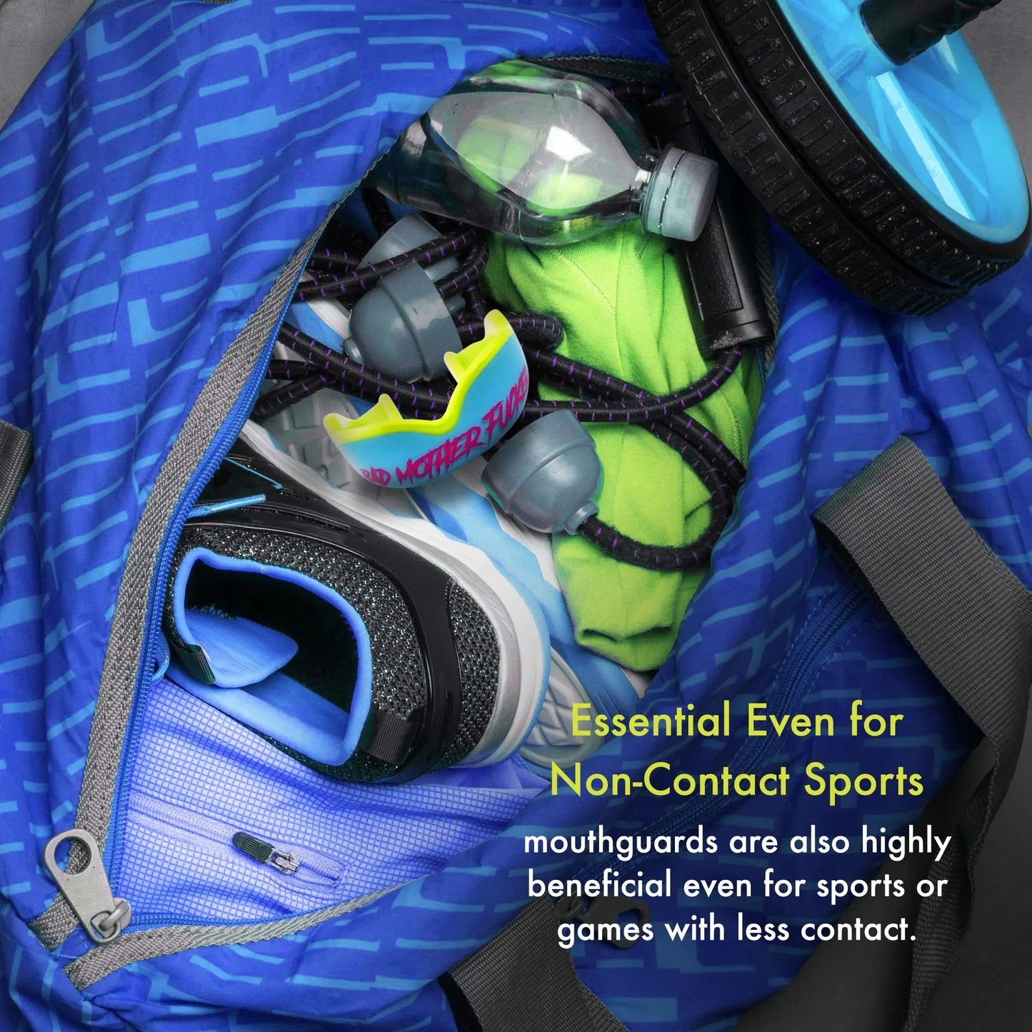 DAMAGE CONTROL High Impact Mouth Guard, Mouthguards for Sports, Boxing, Roller Derby, Hockey, Lacrosse Mouth Guard, Mouth Guards with Ultra Fit and Protection Against Shock The Champ Gear