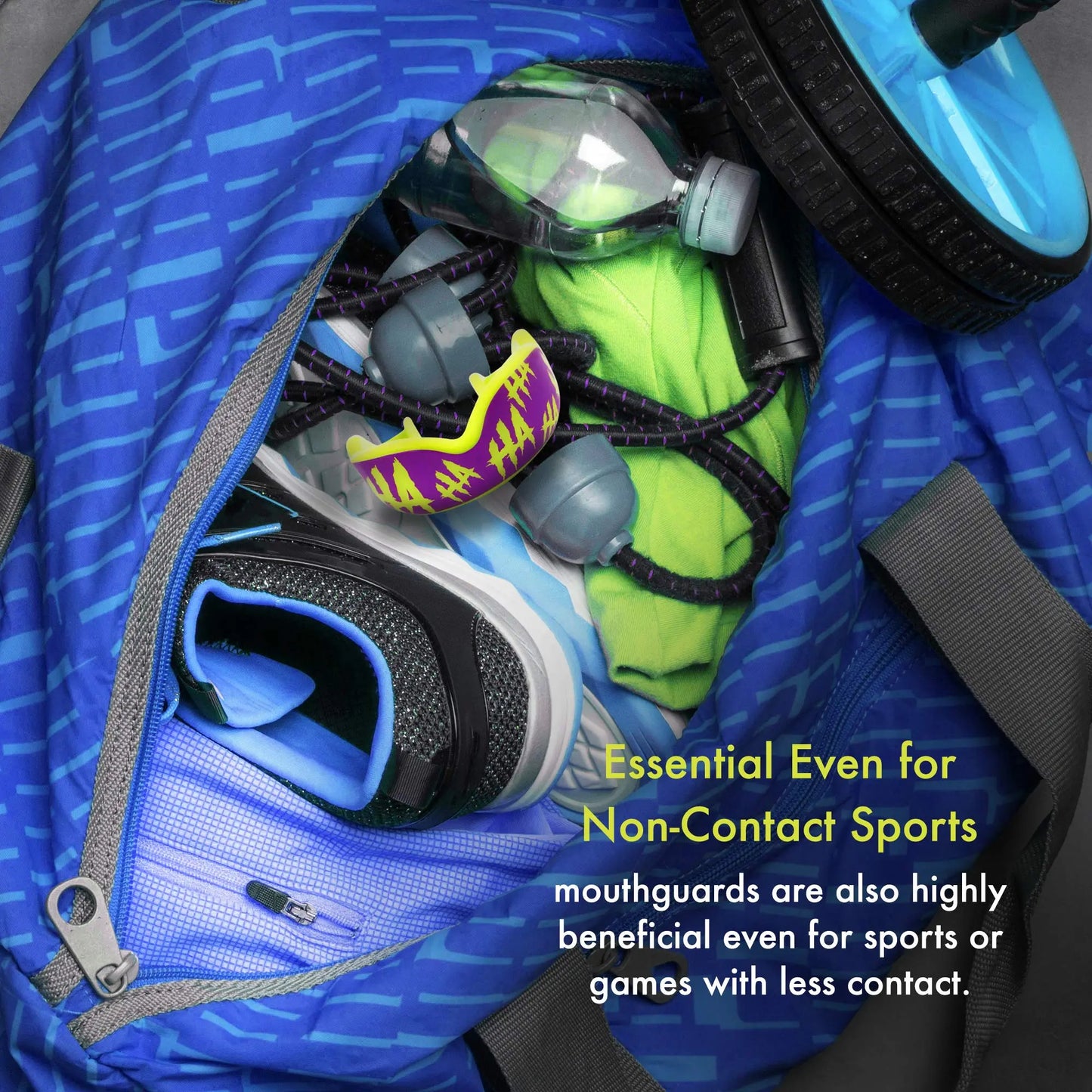 DAMAGE CONTROL High Impact Mouth Guard, Mouthguards for Sports, Boxing, Roller Derby, Hockey, Lacrosse Mouth Guard, Mouth Guards with Ultra Fit and Protection Against Shock The Champ Gear