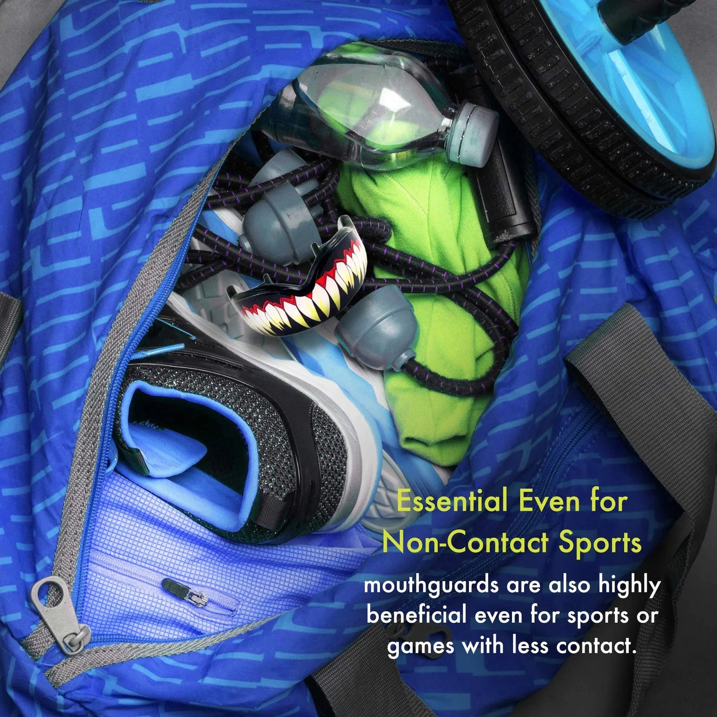 DAMAGE CONTROL High Impact Mouth Guard, Mouthguards for Sports, Boxing, Roller Derby, Hockey, Lacrosse Mouth Guard, Mouth Guards with Ultra Fit and Protection Against Shock The Champ Gear