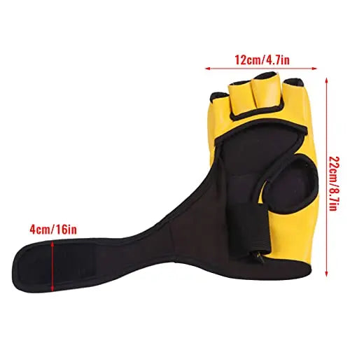 Half-Finger Boxing Fight Gloves | MMA Gloves for Sparring Training - The Champ Gear