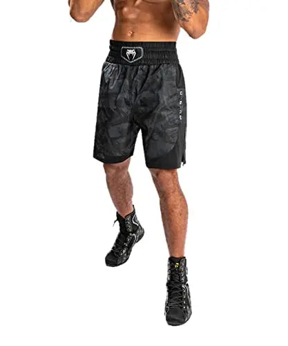 Venum Men's Electron 3.0 Boxing Short-Black - The Champ Gear