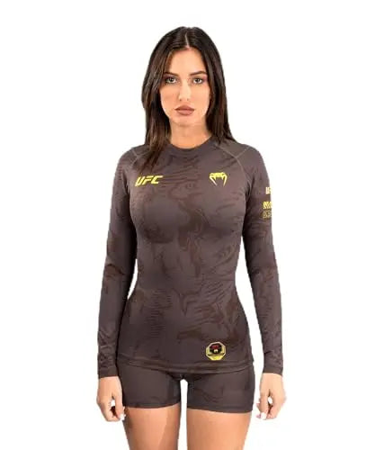 Venum UFC Fusion Fight Week Women's Performance Long Sleeve Rashguard The Champ Gear