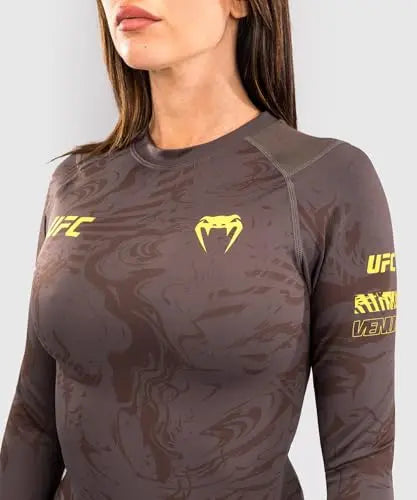 Venum UFC Fusion Fight Week Women's Performance Long Sleeve Rashguard The Champ Gear