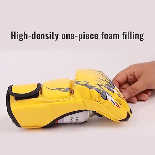 Half-Finger Boxing Fight Gloves | MMA Gloves for Sparring Training - The Champ Gear