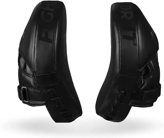 Sanabul Essential Curved Punching Mitts for Boxing, MMA Muay Thai Boxing Pads for Training, Punch Focus Mitts, Hand Pads Sparring Gear, Strike Shield The Champ Gear