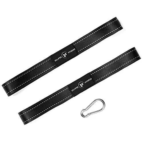 Battle Rope Anchor Strap Kit | Heavy Duty Reinforced Nylon | Easy and Fast Setup | Stops Rope Damage | Stainless Steel Carabiner | Includes Exercise Guide | The Champ Gear