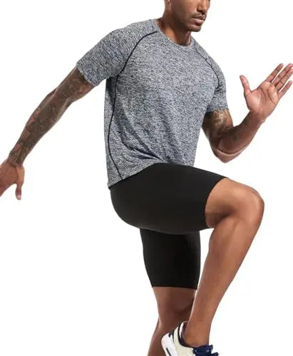 Boyzn 1, 3 or 5 Pack Men's Workout Running Shirts, Dry Fit Moisture Wicking T-Shirts, Sports Gym Athletic Short Sleeve Shirts The Champ Gear