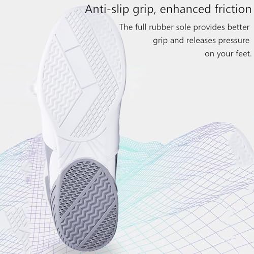 NGARY Breathable Boxing Shoes for Mens Wrestling Trainers Non-Slip Fitness Boxing Boots Suitable Martial Arts,Muay Thai,Fitness The Champ Gear