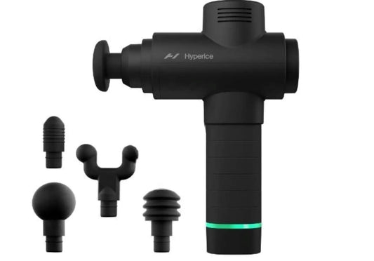Hyperice Hypervolt 2 Black - Featuring Quiet Glide Technology | 3 Speeds, 5 Interchangeable Heads The Champ Gear