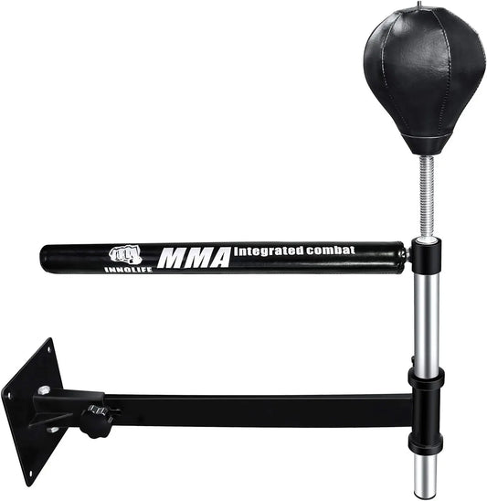 Innolife Wall Mount MMA Boxing Bar, Boxing Speed Trainer, Punching Spinning Bar Boxing Equipment for Home Gym The Champ Gear