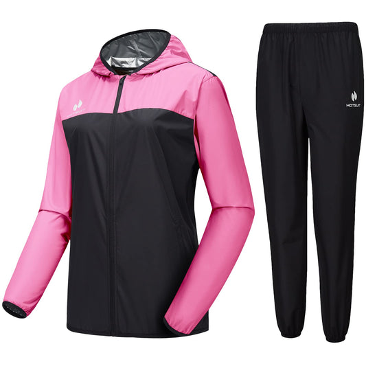 HOTSUIT Sauna Suit for Women Sweat Suits Gym Workout Exercise Sauna Jacket Pant Full Body The Champ Gear