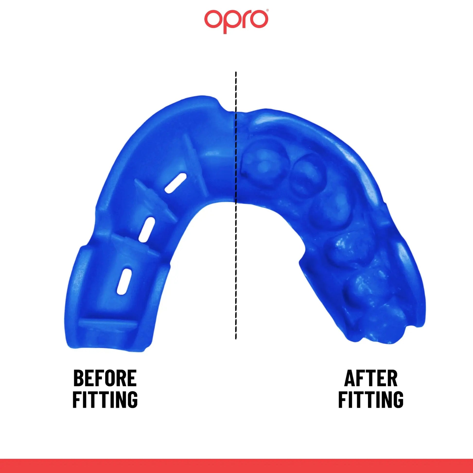 OPRO Silver Level Jawz Adult and Youth Sports Mouthguard With Case, Gum Shield Featuring Revolutionary Fitting Technology for Hockey, Rugby, Boxing MMA, BJJ, Karate, Judo, UFC (Black/Silver, Adult) The Champ Gear