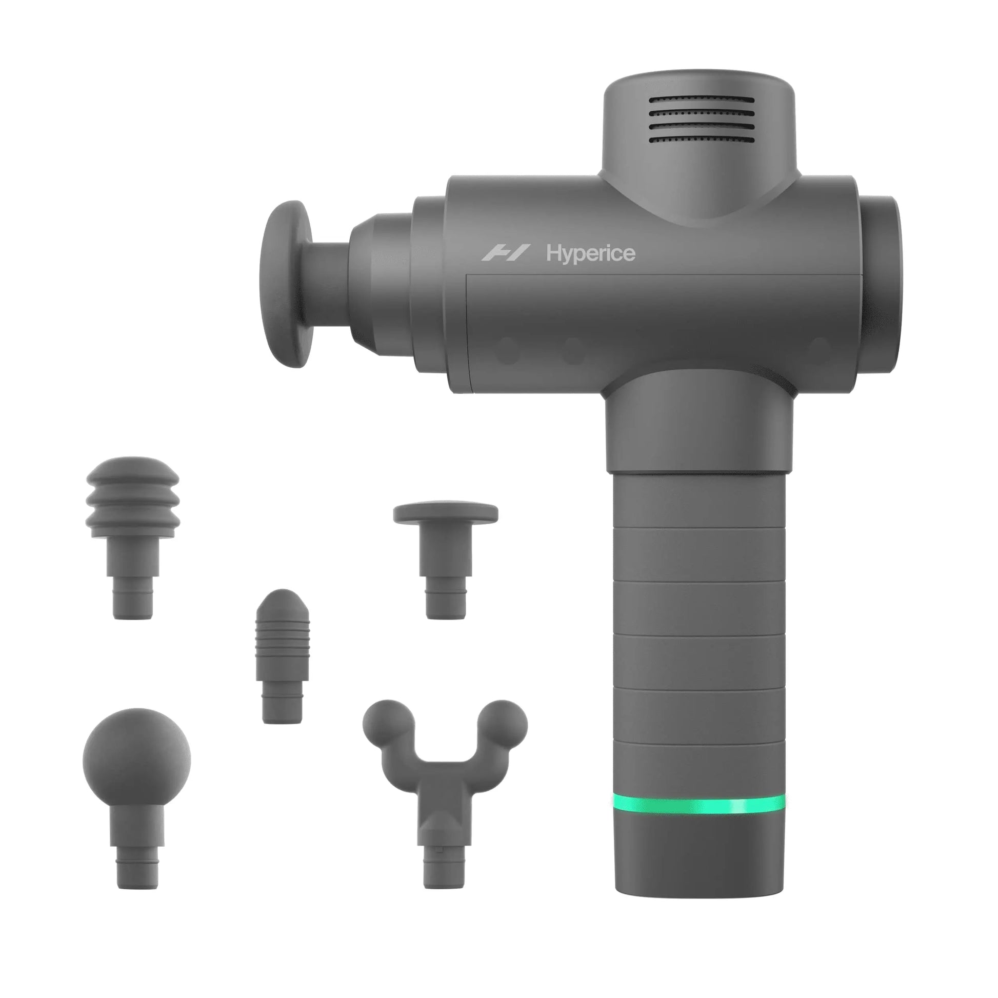 Hyperice Hypervolt 2 Black - Featuring Quiet Glide Technology | 3 Speeds, 5 Interchangeable Heads The Champ Gear