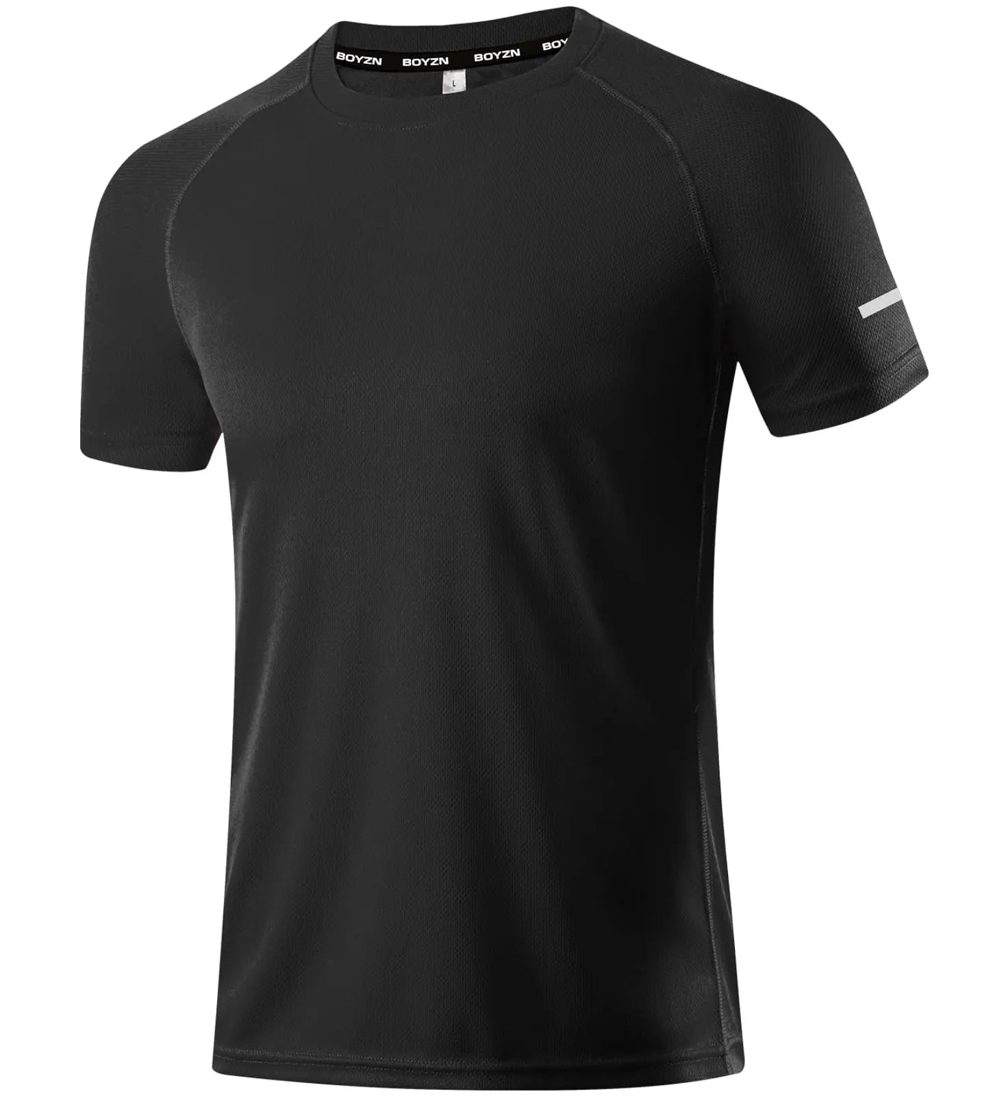 Boyzn 1, 3 or 5 Pack Men's Workout Running Shirts, Dry Fit Moisture Wicking T-Shirts, Sports Gym Athletic Short Sleeve Shirts The Champ Gear