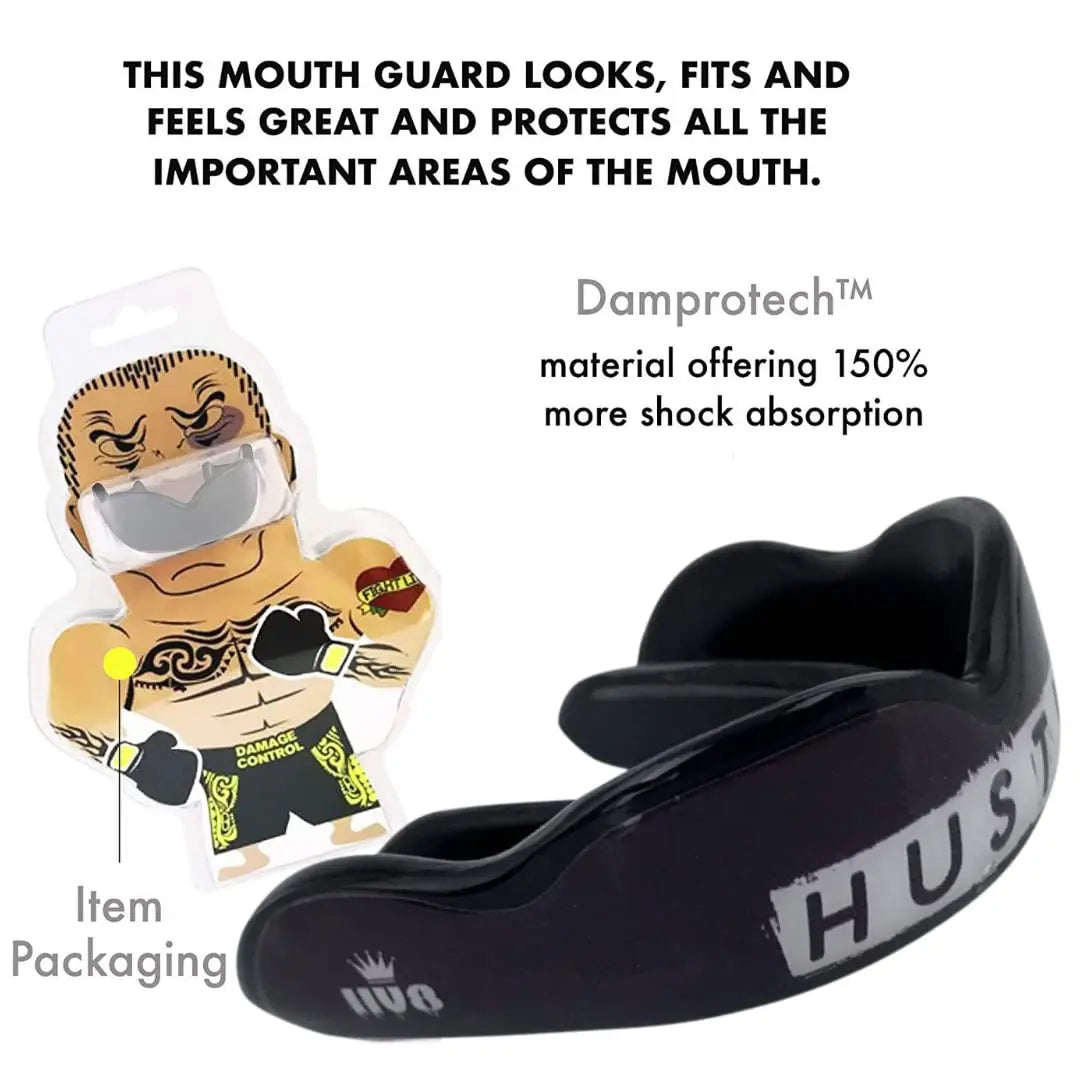 DAMAGE CONTROL High Impact Mouth Guard, Mouthguards for Sports, Boxing, Roller Derby, Hockey, Lacrosse Mouth Guard, Mouth Guards with Ultra Fit and Protection Against Shock The Champ Gear