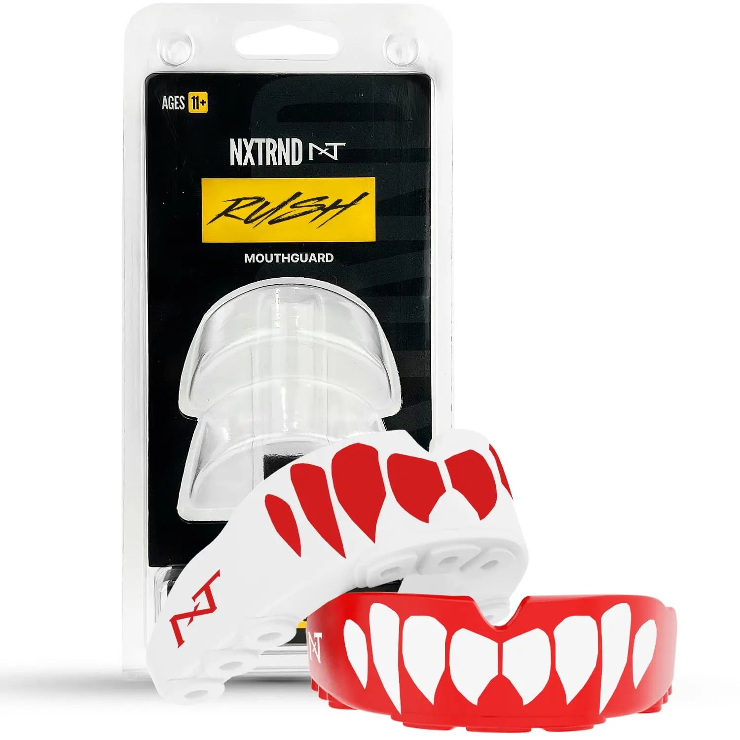 2 Pack Nxtrnd Rush Mouth Guard for Boxing and Other Sports (Neon Yellow) The Champ Gear