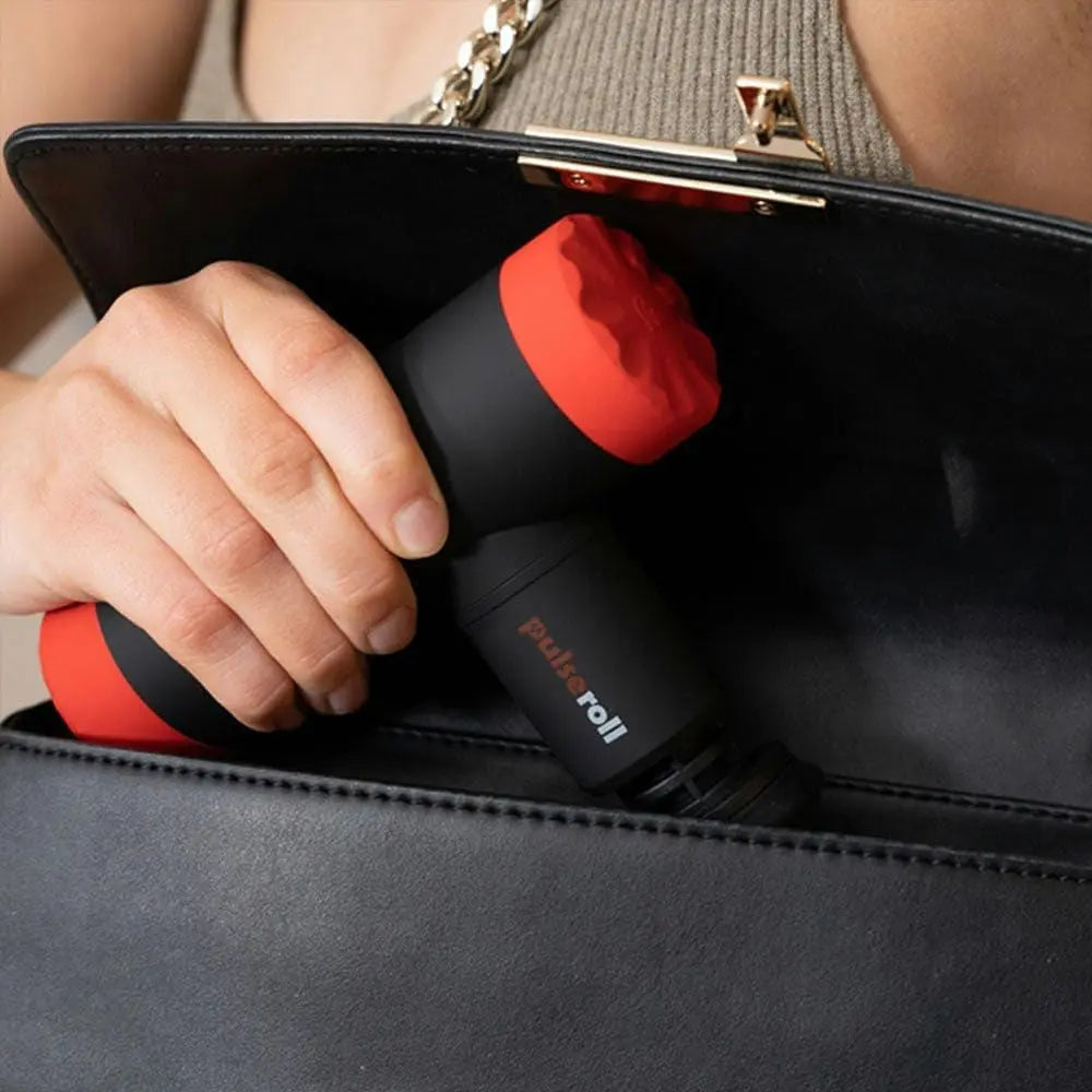 4 Speed Percussion Mini Massage Therapy Fitness Gun + Carry Case The Champ Gear