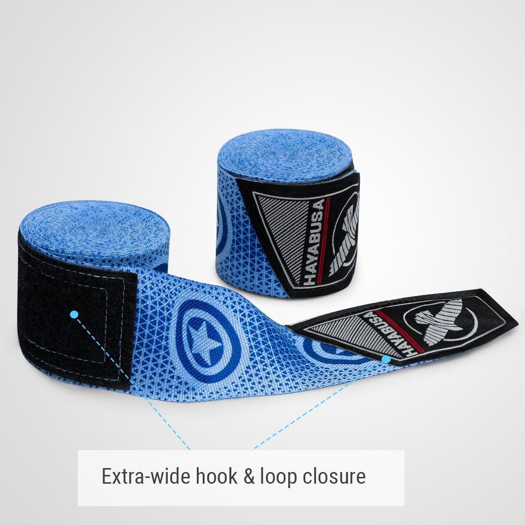 Hayabusa Marvel Hero Elite Mexican Style Boxing Hand Wraps for Men & Women The Champ Gear