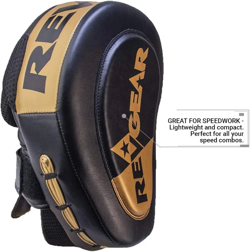 Revgear Gel Focus Mitts, Black The Champ Gear
