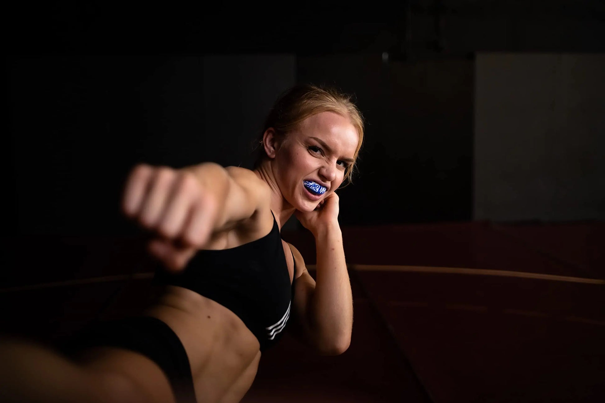DAMAGE CONTROL High Impact Mouth Guard, Mouthguards for Sports, Boxing, Roller Derby, Hockey, Lacrosse Mouth Guard, Mouth Guards with Ultra Fit and Protection Against Shock The Champ Gear