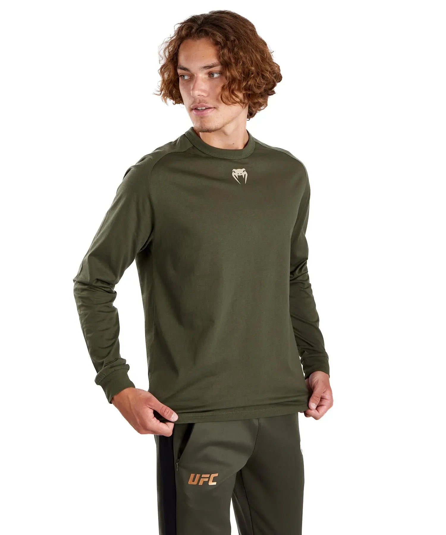 Venum Men's UFC Adrenaline Fight Week Long Sleeve The Champ Gear