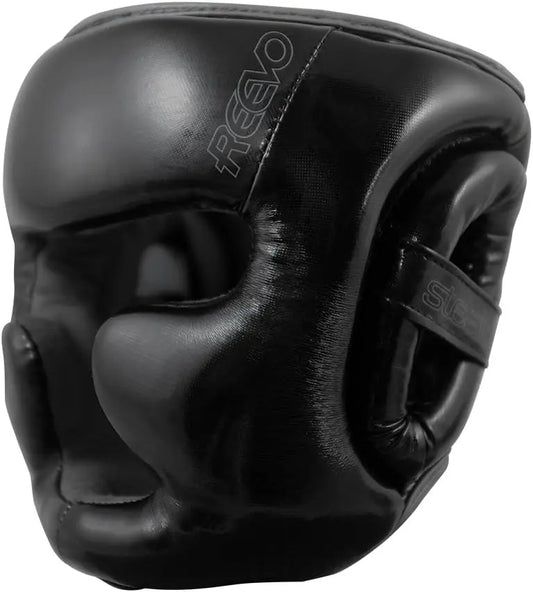 Reevo Stealth Youth Headgear for Boxing Kickboxing Muay Thai MMA The Champ Gear