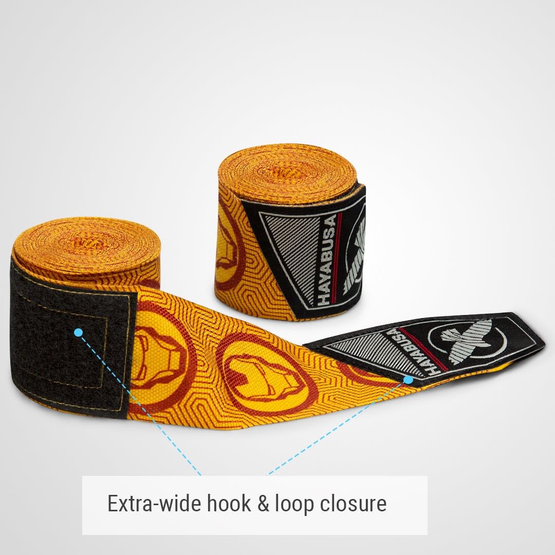 Hayabusa Marvel Hero Elite Mexican Style Boxing Hand Wraps for Men & Women The Champ Gear