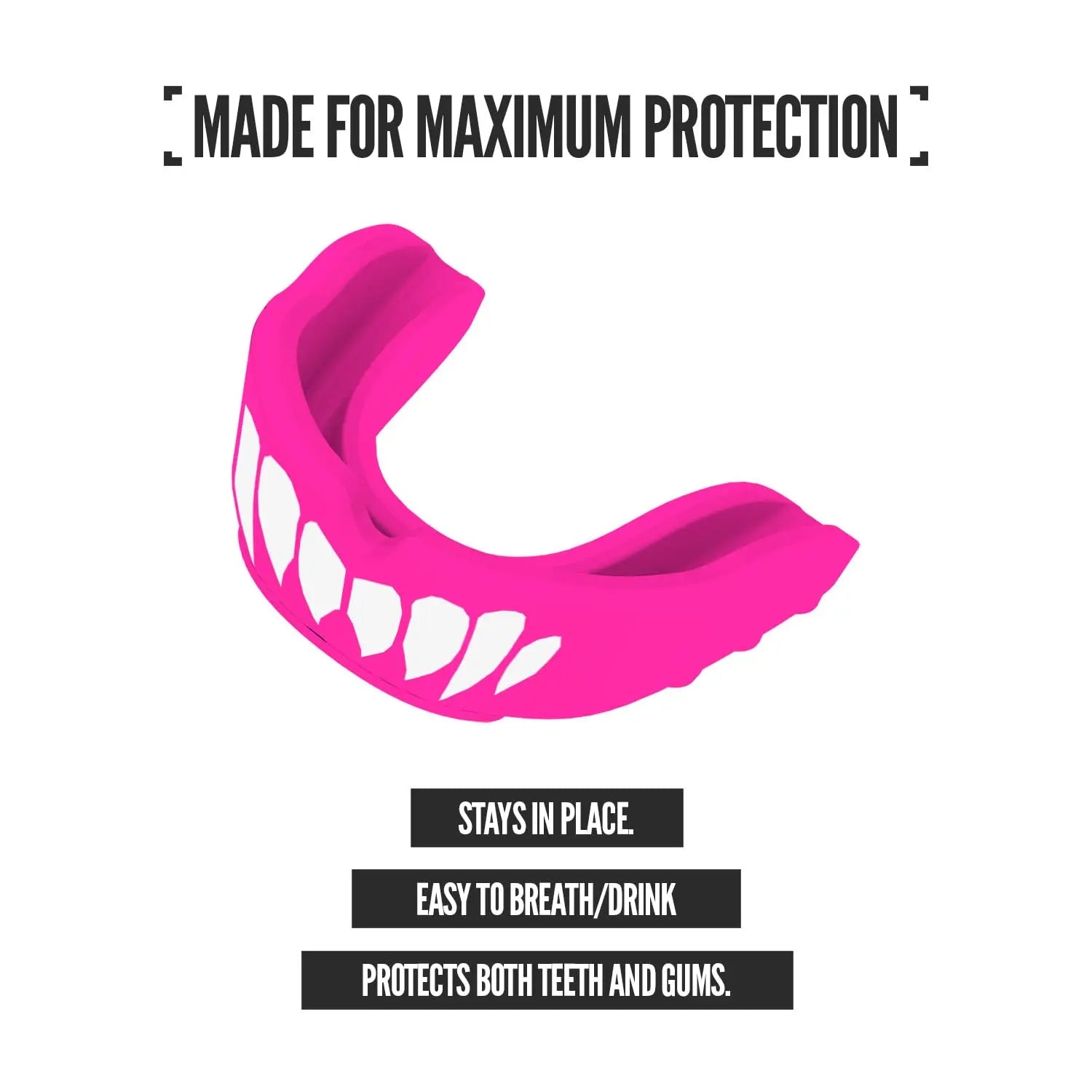 2 Pack Nxtrnd Rush Mouth Guard for Boxing and Other Sports (Neon Yellow) The Champ Gear