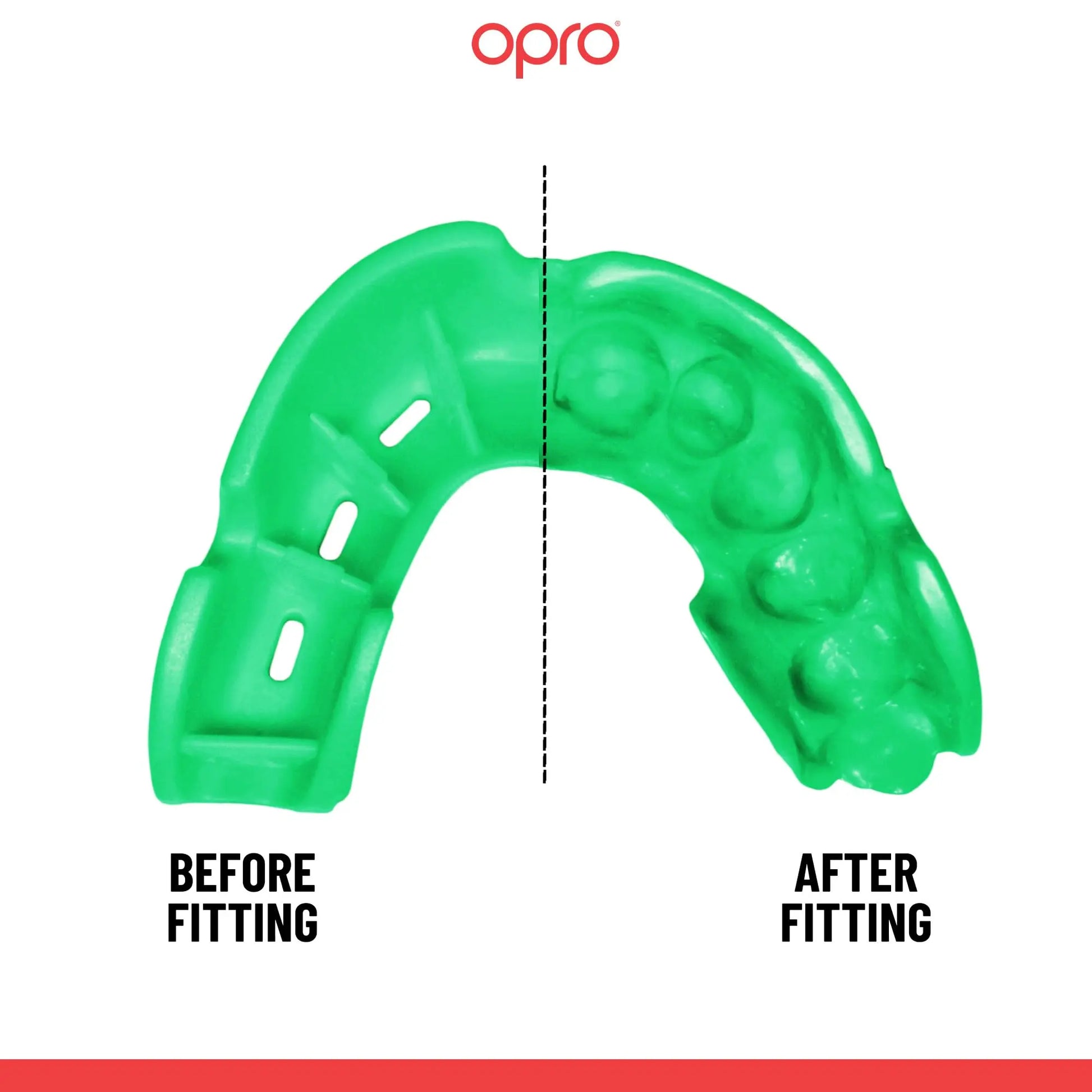 OPRO Silver Level Jawz Adult and Youth Sports Mouthguard With Case, Gum Shield Featuring Revolutionary Fitting Technology for Hockey, Rugby, Boxing MMA, BJJ, Karate, Judo, UFC (Black/Silver, Adult) The Champ Gear