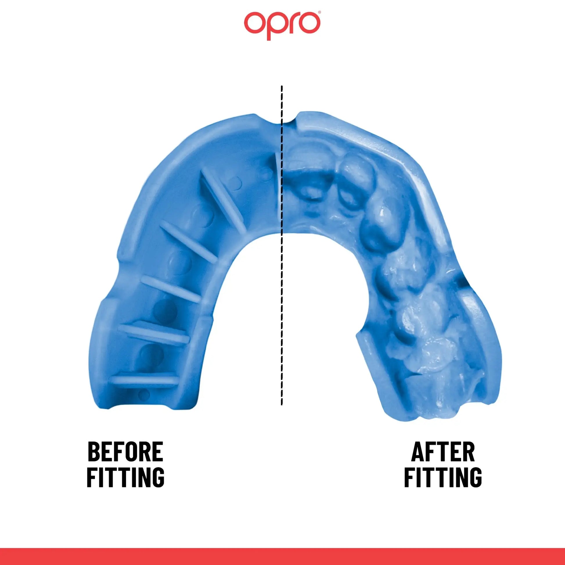 OPRO Silver Level Jawz Adult and Youth Sports Mouthguard With Case, Gum Shield Featuring Revolutionary Fitting Technology for Hockey, Rugby, Boxing MMA, BJJ, Karate, Judo, UFC (Black/Silver, Adult) The Champ Gear